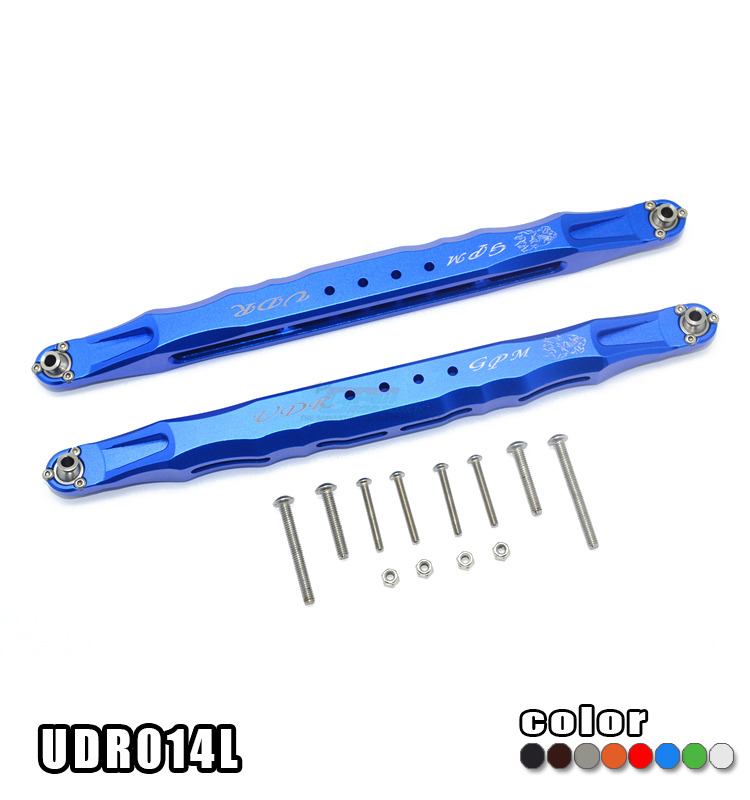 TRAXXAS UNLIMITED DESERT RACER PRO-SCALE 4X4-85076-4 ALLOY REAR LOWER TRAILING ARMS -SET UDR014L